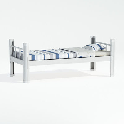 Cama individual de aço superior do apoio da veneziana da cama de Sturdy Metal Frame do estudante