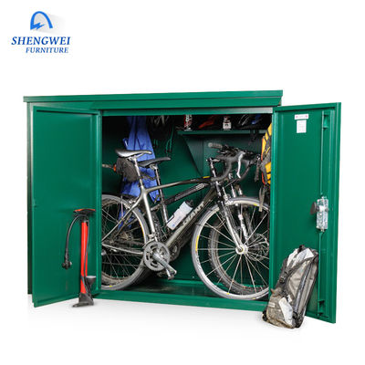 Cacifo de armazenamento de estacionamento seguro da bicicleta do metal do armazenamento público da bicicleta