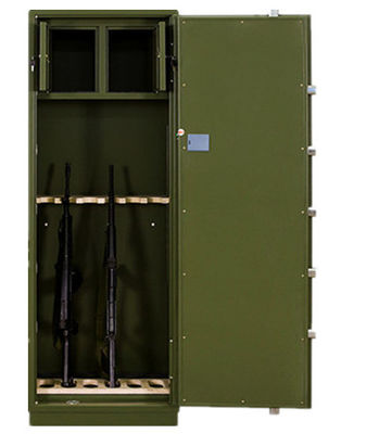 Caixa segura segurança azul segura eletrônica das armas da porta do cacifo da arma do fechamento da única