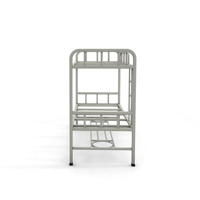 Camas de beliche do dormitório 46kg Gray Color Adult Size Steel com cremalheira da sapata