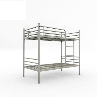 Quadro de Metal Bunk Bed da cerca de Grey Black Steel Mesh Full do apartamento