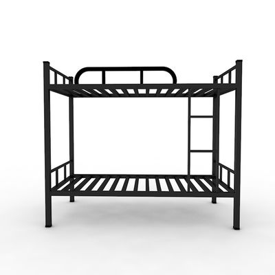 Cama forte de Gray Color Children Metal Bunk do preto do dormitório de Bedbase