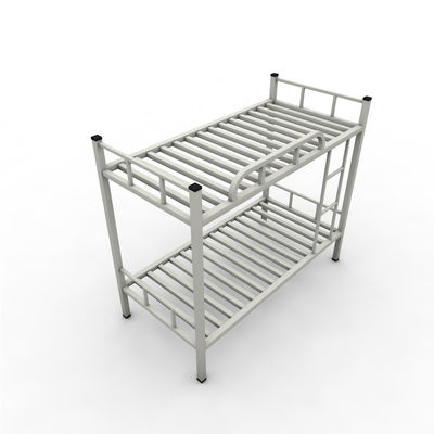 Cama forte de Gray Color Children Metal Bunk do preto do dormitório de Bedbase