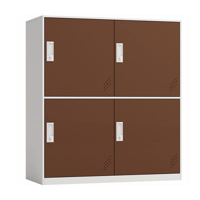 Quatro portas azuis cor-de-rosa H1000 * W900 * cacifo da altura de D400mm meio para a escola primária