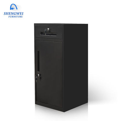 A multi combinação preta 650mm da função laminou o cacifo de armazenamento de aço