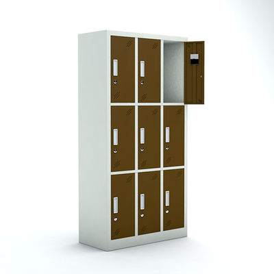 Cacifo de Sotrage da porta da altura completa de 9 portas multi para a casa e a escola