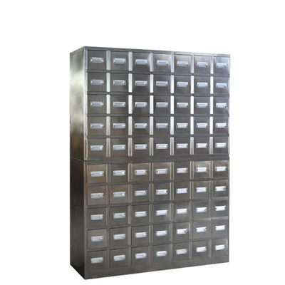 Multi funções e multi cacifo de armazenamento do metal das gavetas para o hospital