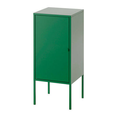Armário de aço da única porta do metal 0.6mm com pé do suporte
