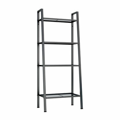 Cremalheira de aço da prateleira das séries do preto 4 do escritório domiciliário com Mesh Board