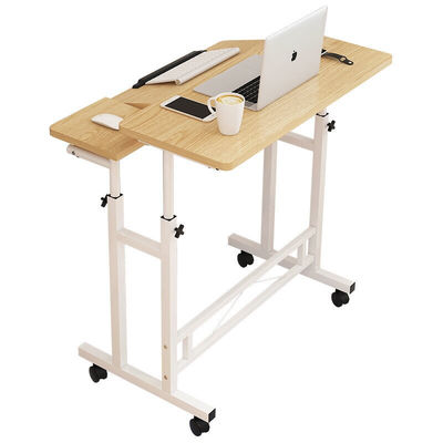 A altura ajusta a tabela branca do estudo do metal do quadro com 4 rodas