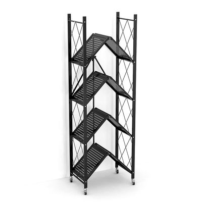 Camadas dobráveis da cremalheira arquivando resistente do metal do armazenamento do armário 5