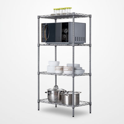Organizador resistente ajustável Steel Shelf Rack das séries dos princípios 4