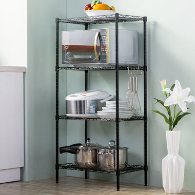 Organizador resistente ajustável Steel Shelf Rack das séries dos princípios 4