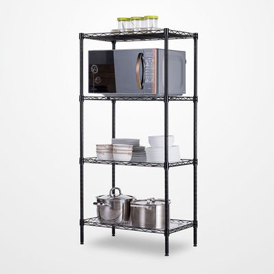 Organizador resistente ajustável Steel Shelf Rack das séries dos princípios 4