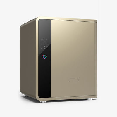 Caixa segura da segurança aberta automática inteligente do ouro do metal com fechamento eletrônico