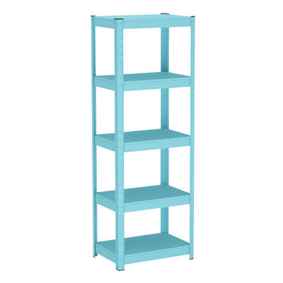 organizador de aço Metal Storage Shelves do preto 5-Shelf para a casa