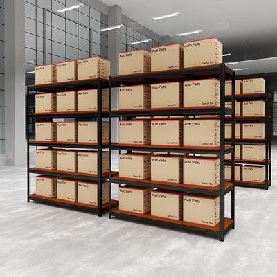 Cremalheira de aço ereta livre resistente 5 da prateleira - exposição de múltiplos propósitos do armazenamento da série