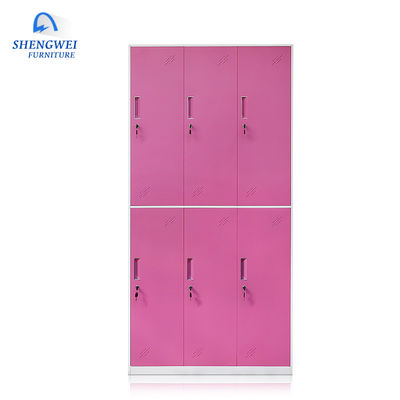 Armazenamento de aço do Gym da casa e cacifo Lockable da roupa do metal da Multi-porta