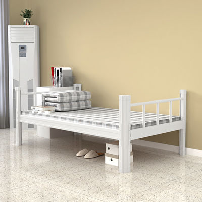 Cama individual de aço superior do apoio da veneziana da cama de Sturdy Metal Frame do estudante