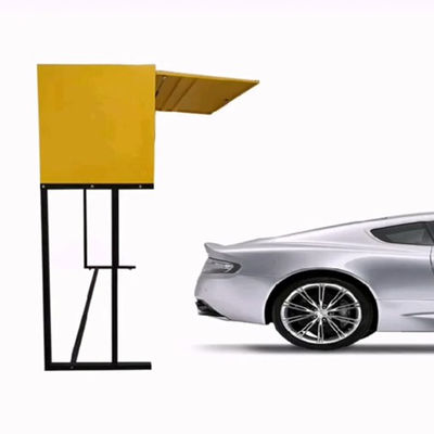 Mobília moderna dos armários de armazenamento da garagem do metal sobre o armário do estacionamento do carro