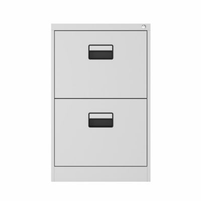Armário de armazenamento Lockable do arquivo do escritório de 2 gavetas com punho simples
