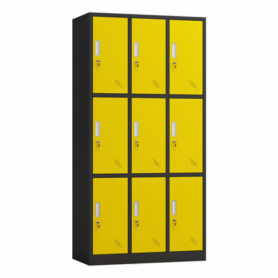 O escritório domiciliário usa o cacifo Lockable do arquivo do metal de 9 portas autônomo